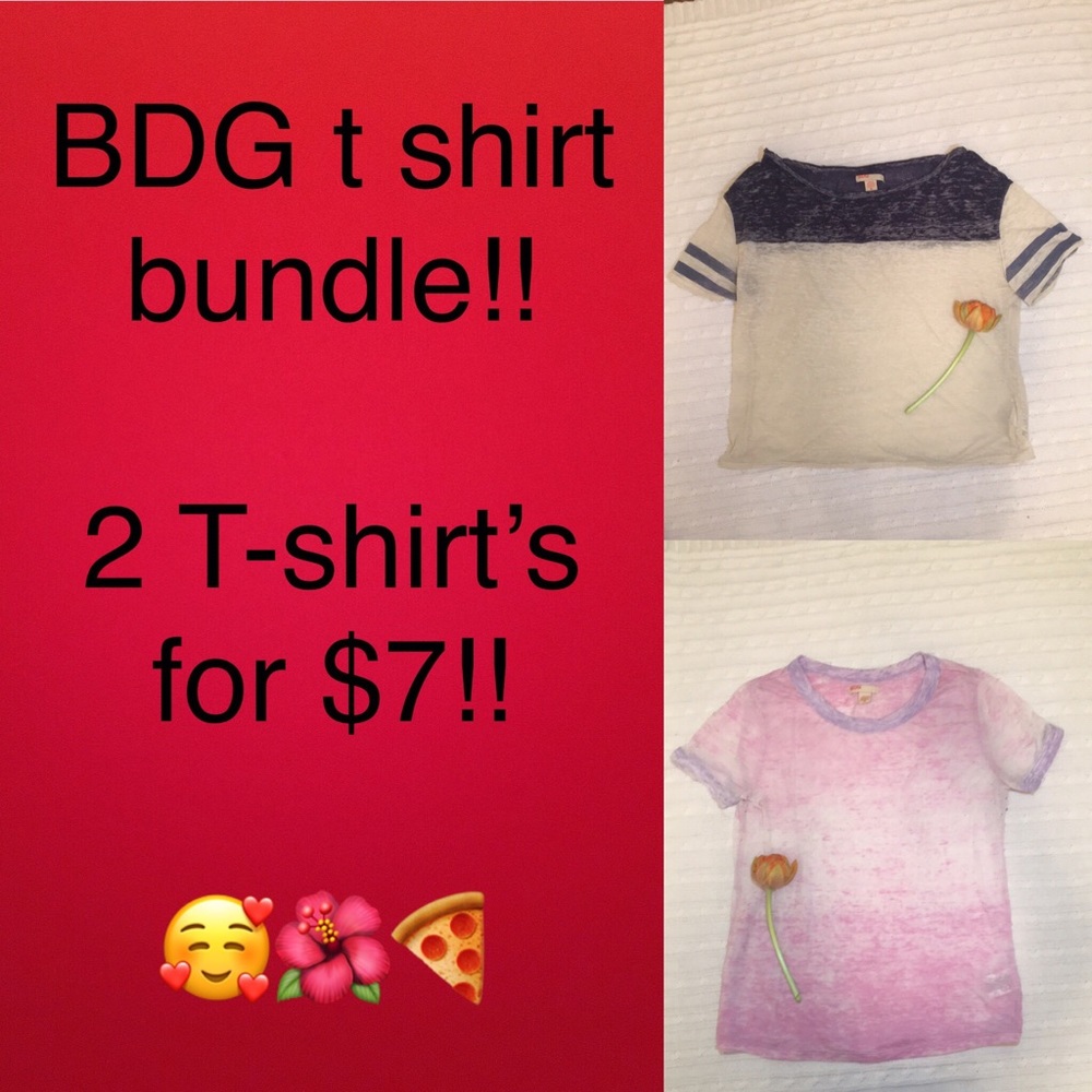 2 for $7 BDG t shirt Bundle!